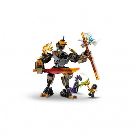 Constructor - LEGO NINJAGO 71854 Cole's Mission Mech and Dragon Zane (Lego, 364 pcs, 3 minifigures)