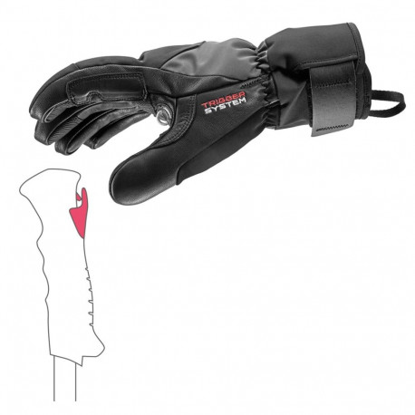 Ski Gloves - LEKI Hevon Thermo 3D Water-Resistant Size 8.0