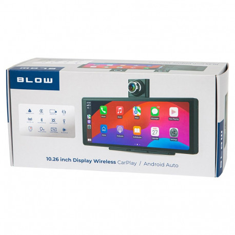 Car Multimedia System - BLOW Wireless CarPlay5.0 Station 3.98" Display, 256GB