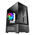 Computer Case - Mars Gaming MC-SE2 Mini Tower RGB, Tempered Glass, Black