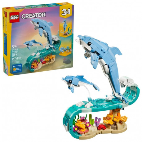 Construction Set - LEGO Creator 3 in 1 31385 Sea Animals 542 Pieces