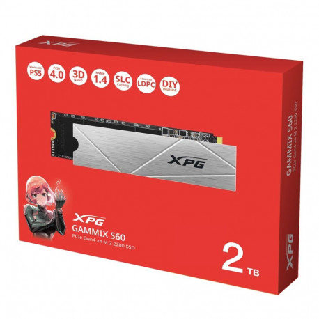 M.2 SSD - ADATA XPG GAMMIX S60 2 TB PCIe 4.0 NVMe 5000 MB/s