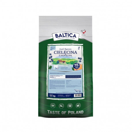 Dog Food - BALTICA Smaki Regionów Veal & Lamb for Medium/Large Breeds 12kg