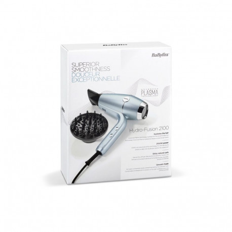 Health & Personal Care - BaByliss Hydro-Fusion Hair Dryer (2100W, 3 heat, 2 speed, black)