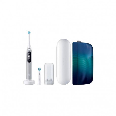 Electric Toothbrush - Oral-B iO Series 6 Rechargeable, 5 Modes, Grey Opal Luxe Edition