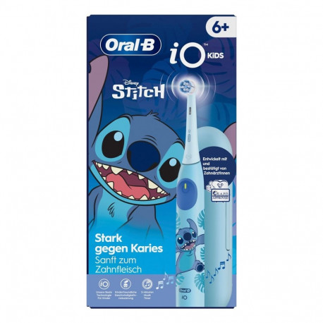 Electric Toothbrush - Oral-B iO Kids Stitch Rotating Toothbrush, 3 Modes, Blue