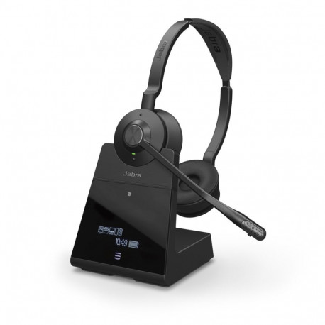 Headset - Jabra Engage 75 Stereo (wireless, noise-canceling, 150m range, black)