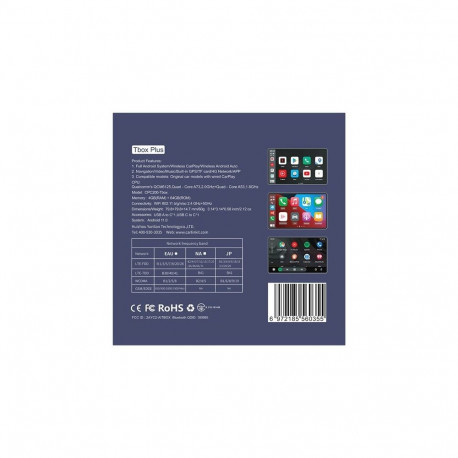 Adapter - CARLINKIT Wireless AI Box (Android 13, 8GB RAM, 128GB Storage)