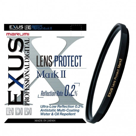 Camera Lens Filter - Marumi EXUS Mark II 77mm Protective Filter
