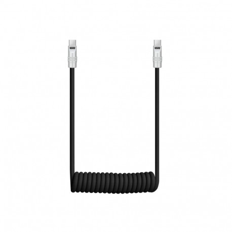 USB-C Cable - Newell USB-C 100W Power Delivery Silicone Spiral 2m Black