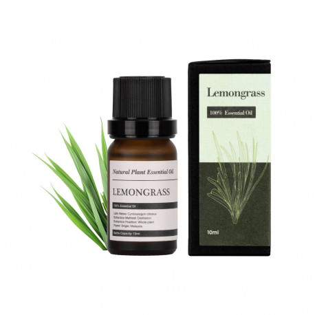 Essential Oil - Humanas Natural Scents Lemongrass 10 ml Citrus Aroma