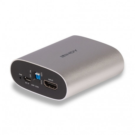 Audio Extractor - Lindy 4K60 HDMI eARC Extractor 18Gbps 4096x2160