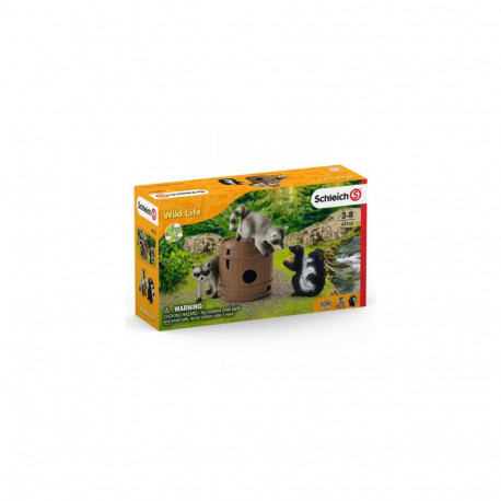 Collectible Figurine - Schleich Wild Life Nutty Mischief Figurine for Imaginative Play