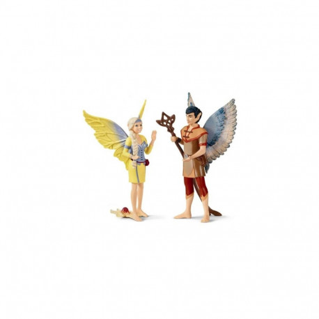 Collectible Figurine - Schleich Sera And Jaro Playing Figure, realistic detailing, suitable for ages