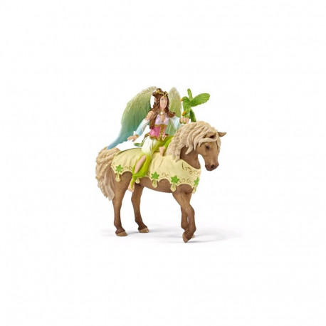 Collectible Figurine - Schleich Riding Surah In Festive Clothes (hand-painted, Bayala series)