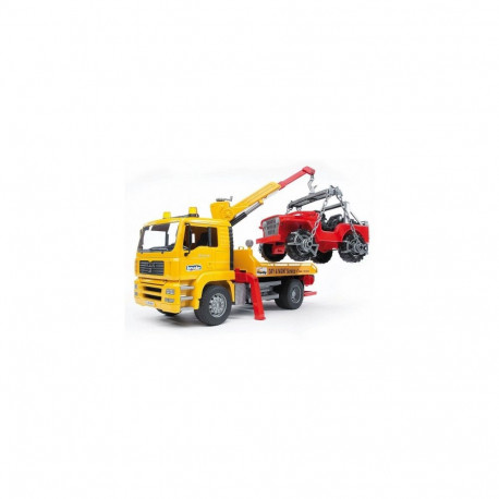 Toy Vehicle - Bruder MAN TGA Breakdown Truck with Crane and Tow Hook