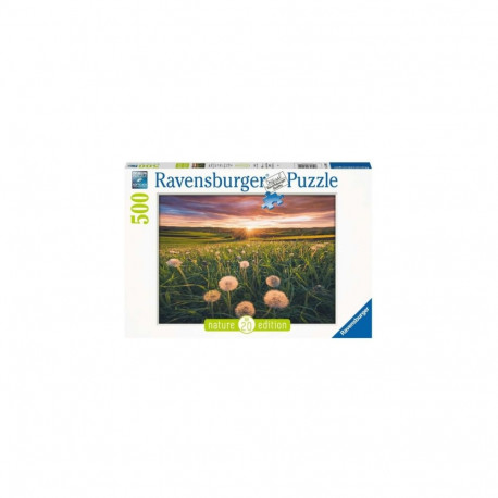 Puzzle - Ravensburger 500 Dandelion In The Sunset 500 Pieces