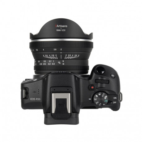 Camera Lens - 7Artisans 6mm F2.0 Nikon Z, APS-C fisheye, manual focus