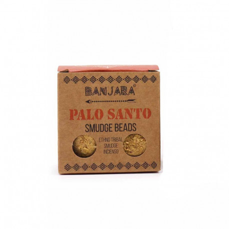 Spiritual Product - Banjara Smudge Beads Palo Santo 5 Beads 6x6x6 cm 58 g