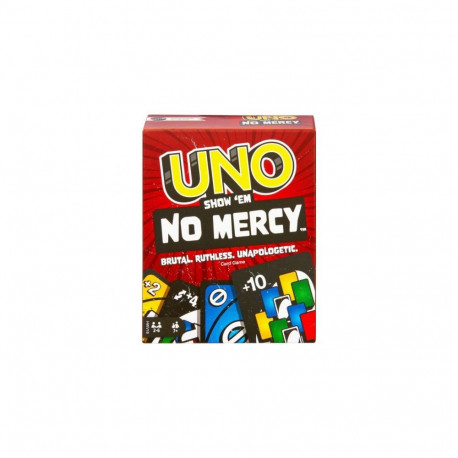 Game - Mattel Uno Show Em No Mercy Card Game for 2-10 Players Ages 7+