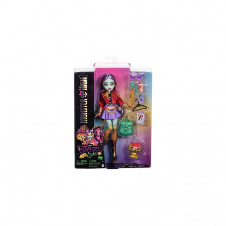 Toy Doll - Mattel Monster High Jinafire Long Fashion Doll, articulated limbs, accessories