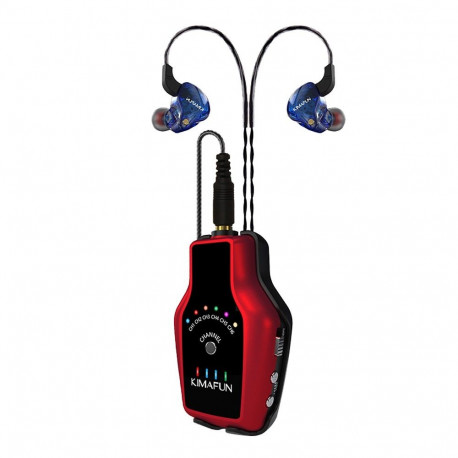 Audio Receiver - Kimafun KM-G150-3 800mAh Battery, 6 Channels, 20m Range