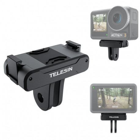 Adapter - Telesin OA-TPM-T04 GoPro Mount for DJI Osmo Action 3, 4 Black