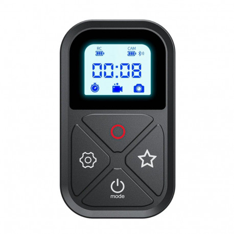 Remote Control - Telesin GP-RTM-T10 Bluetooth Remote for GoPro HERO 8-12, LCD, Rechargeable