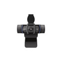 Webcam - Logitech C920e 1080p HD, dual mics, black