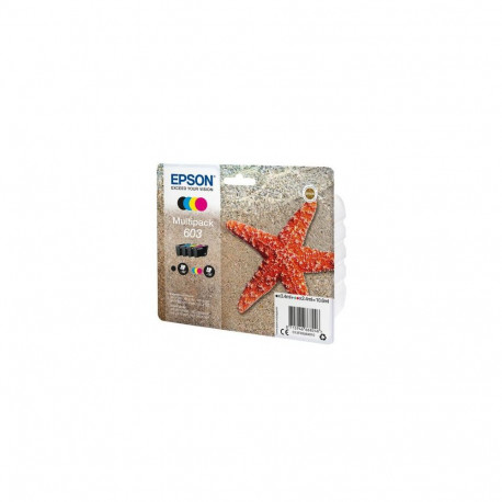 Ink Cartridge - Epson 603 Multipack (C13T03U64010, dye/pigment, standard/XL)