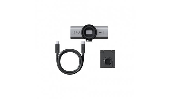 Webcam - Logitech MX Brio UHD 4K Webcam 30fps Light Grey