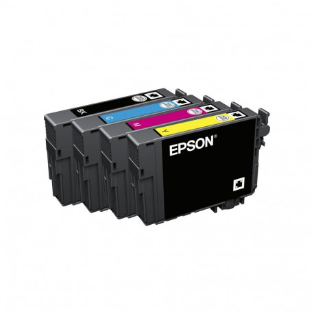 Ink Cartridge - Epson 502XL Multipack (C13T02W64010, high yield, cyan, magenta, yellow, black)