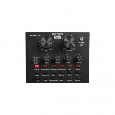 Audio Equipment - DNA PROFESSIONAL YOU2B Podcast Kit Microphone Audio Interface Tripod