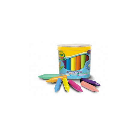 CRAYOLA MINIKIDS Jumbo crayons, 24 pcs