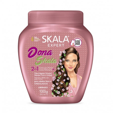 Skala niisutav kreem Dona Skala 2in1 sirgetele juustele 1000g