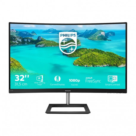 PHILIPS 322E1C/00 monitor 31,5 FullHD MVA D-Sub/HDMI/DP kõlaritega