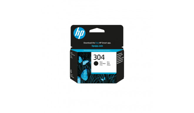 HP 304 must tindikassett