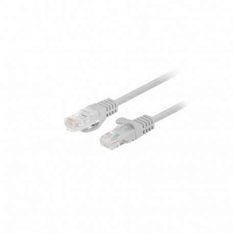 PATCHCORD CAT.6 UTP 0.25M GREY FLUKE PASSED LANBERG