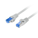 PATCHCORD CAT.6A S/FTP LSZH CCA 3M GREY FLUKE PASSED LANBERG