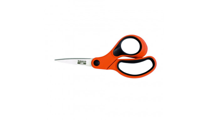 Bacho floral scissors with soft touch finger loop, 75mm blade