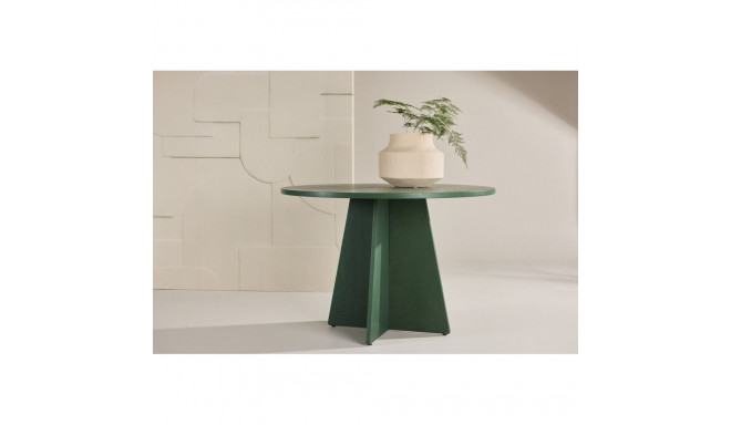 Söögilaud BOOTCUT ümmargune, oliiviroheline