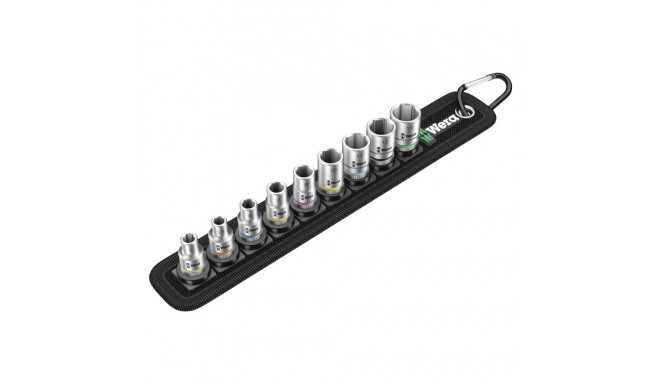 WERA Belt A 4 Zyklop 1/4 socket set