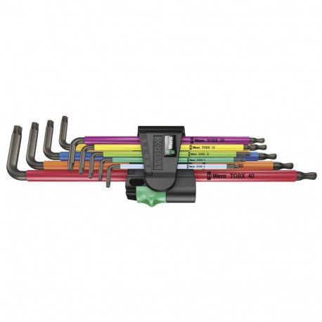WERA 967/9 TX XL Multicolour 1 angle wrench set