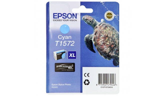 Epson ink cartridge cyan T 157                     T 1572