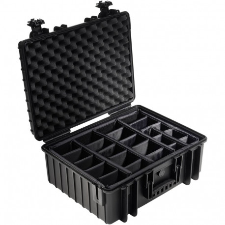 B&W Outdoor Case Type 6000 black padded partition insert