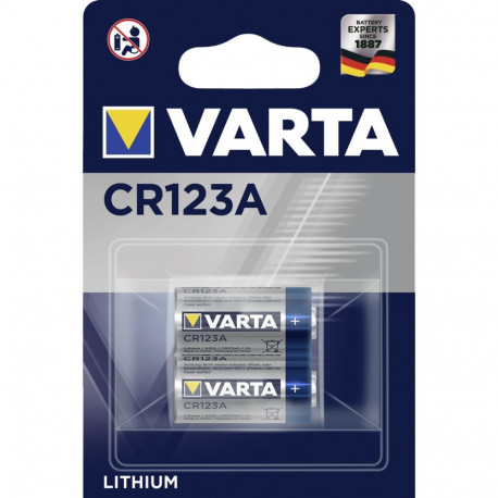 10x2 Varta Professional CR 123 A PU inner box