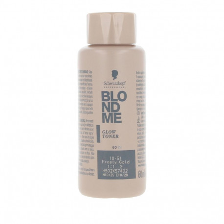 SCHWARZKOPF BLONDME toonija 10-51 60ml, kuldne jäine