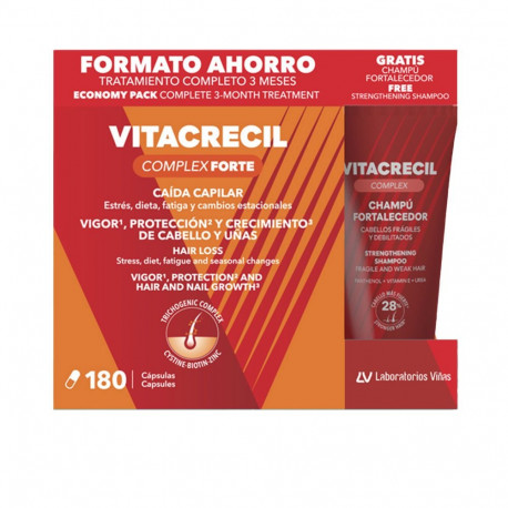 Vitacrecil Complex Forte kapslid + šampoon 2 tk