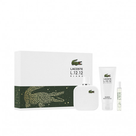 Lacoste kinkekomplekt L.12.12 Blanc 3-osaline
