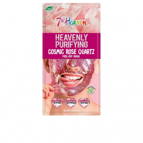 7TH HEAVEN PEEL-OFF COSMIC purificante cuarzo rosa 8 ml